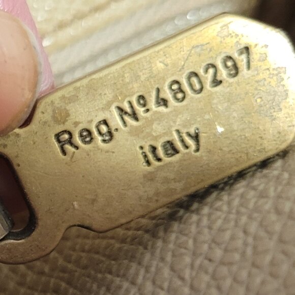 Furla Leather Tote - Cream Leather with "Furla" Logo - Leather Handles/Trim - Picture 8 of 10